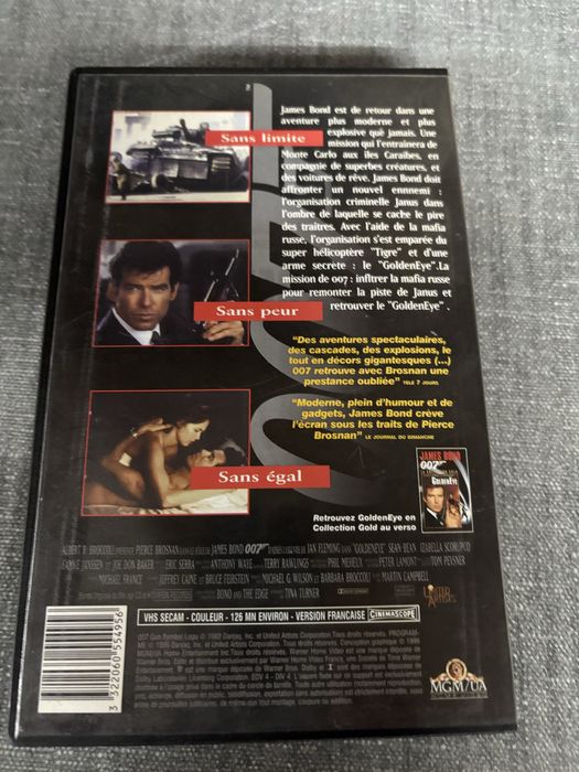 Vhs Original 007 em frances