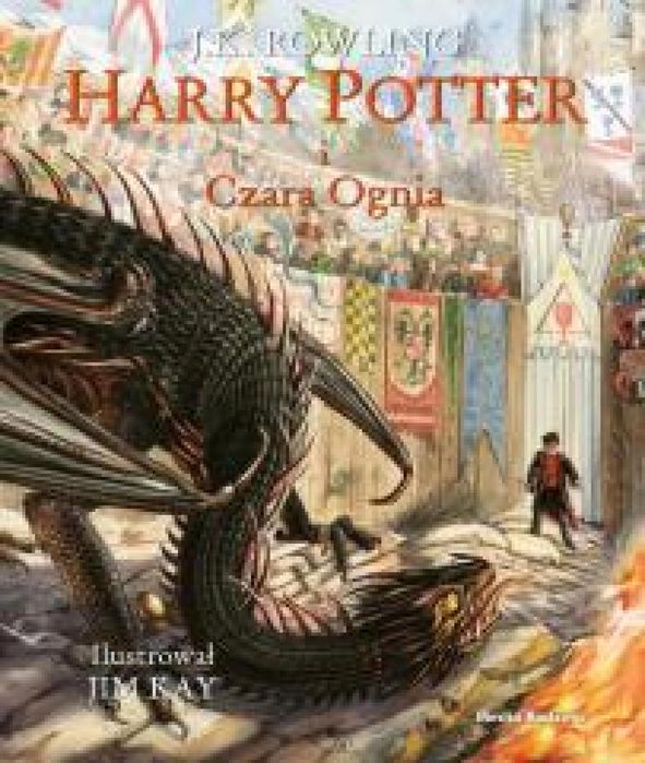 Harry Potter i Czara Ognia wydanie ilustrowane Media Rodzina J. K.