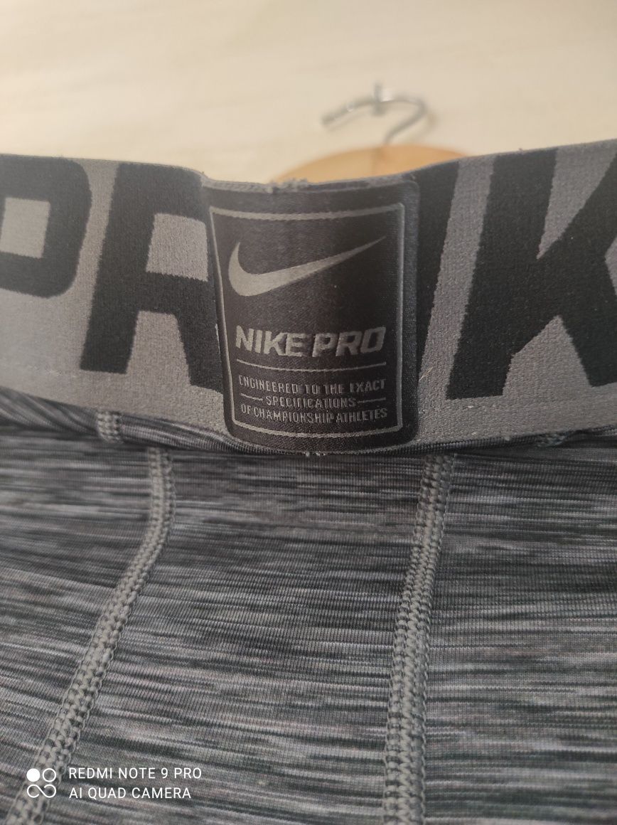 Spodenki legginsy męskie termoaktywne Nike Pro