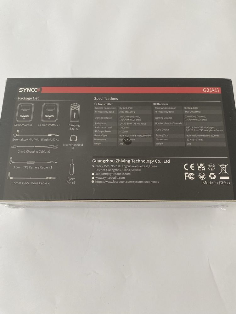 Synco G2 A1 – mikrofon bezprzewodowy 2.4 GHz