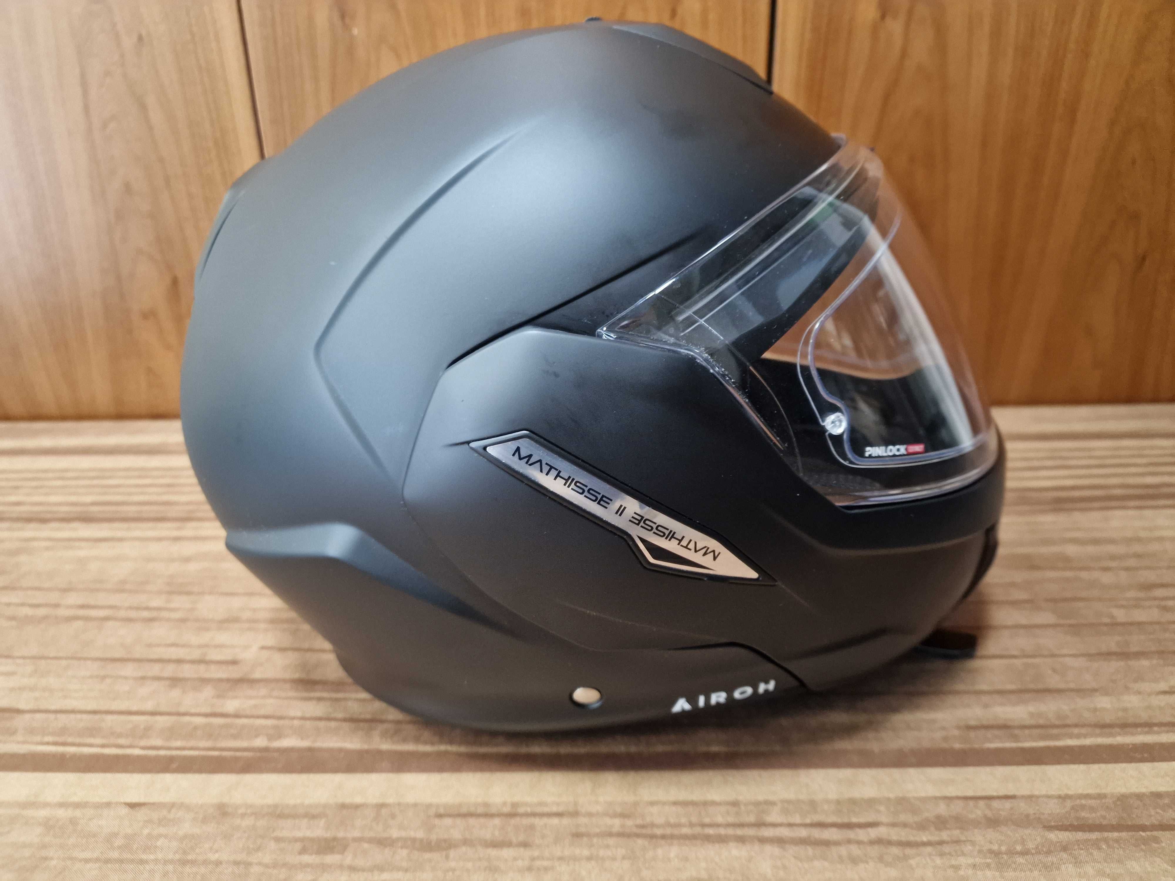 Kask Szczękowy Airoh Mathisse II XL + Intercom Sena SMH5