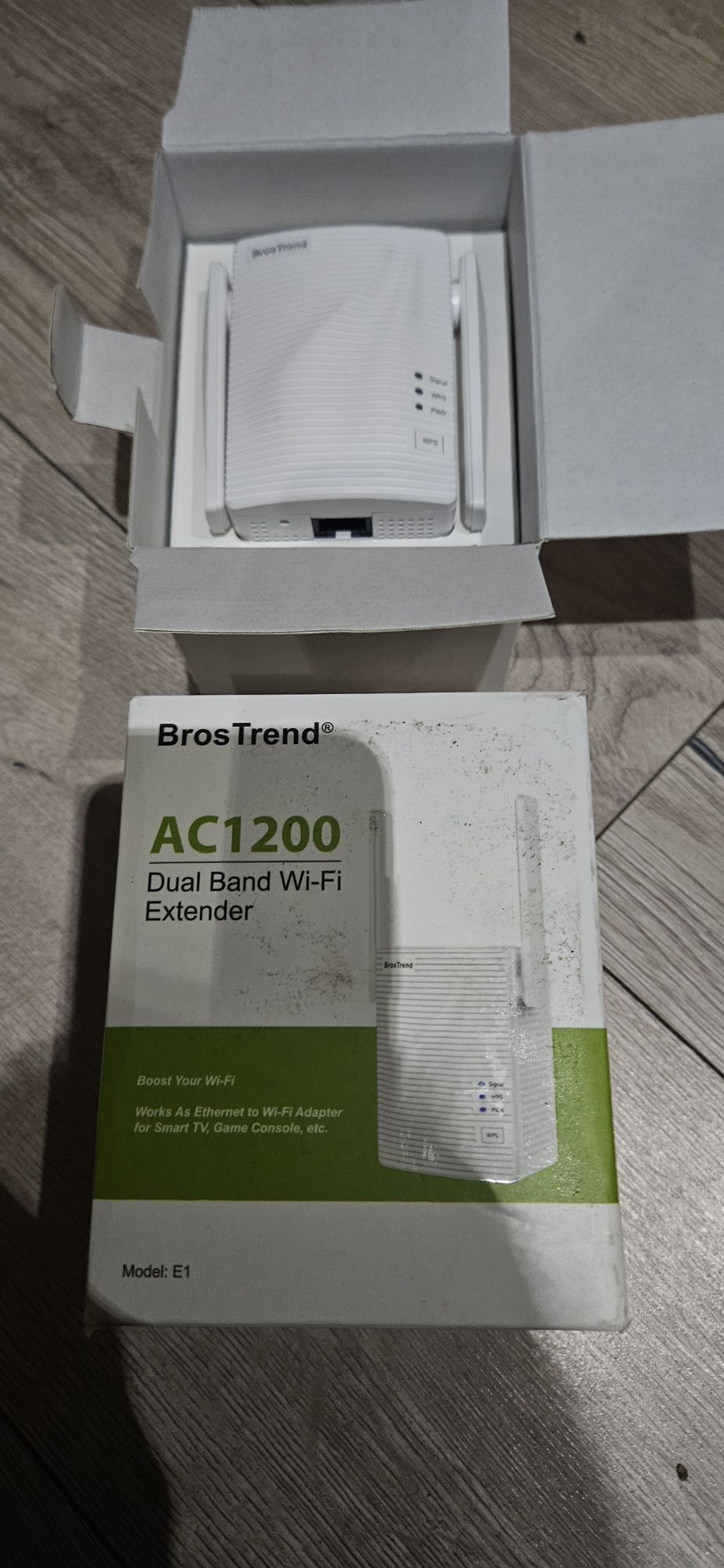 WiFi BrosTrend do drukarki TV PC Adapter WiFi  Ethernet AC1200