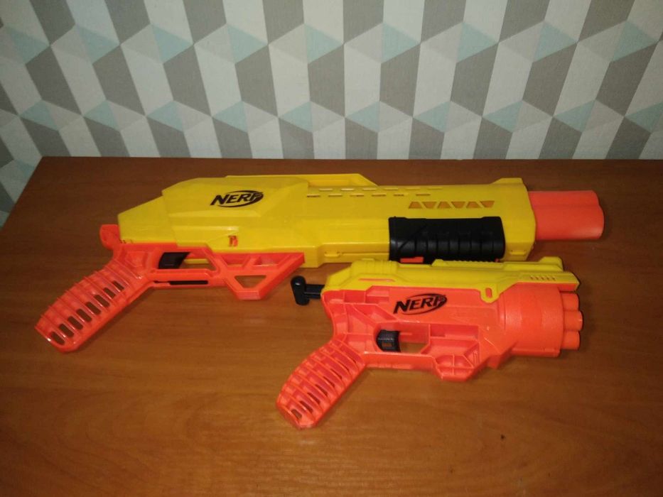 Pistolet,wyrzutnia Nerf zestaw