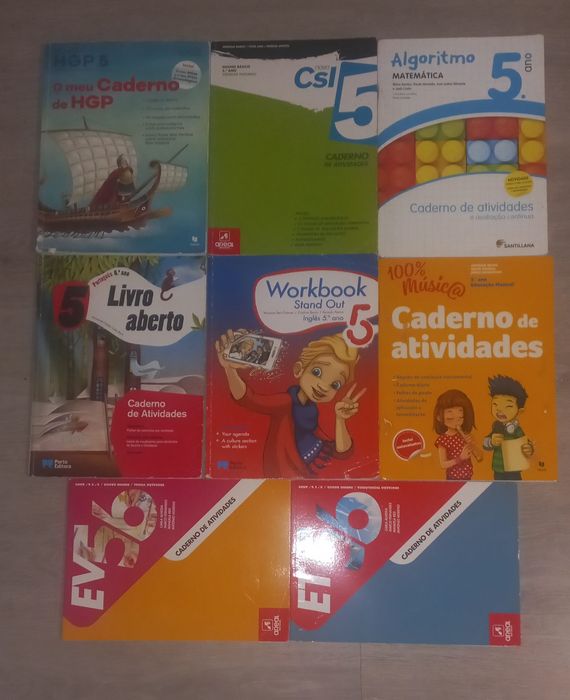 Livro de actividades 5° ano