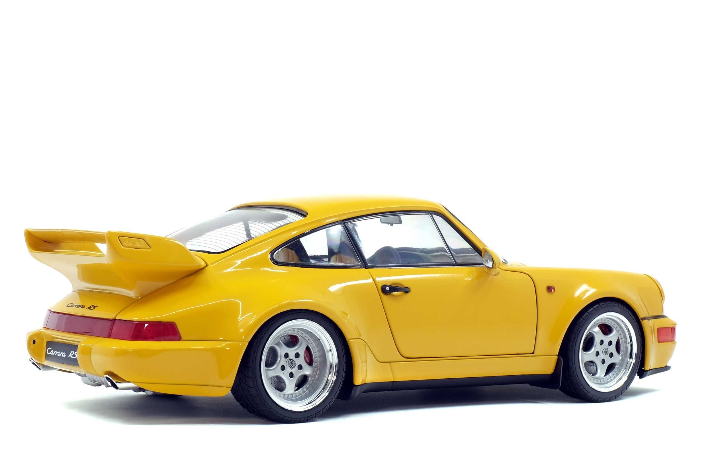 Porsche 911 (964) Carrera 3.8 RS 1990 Yellow Solido 1:18