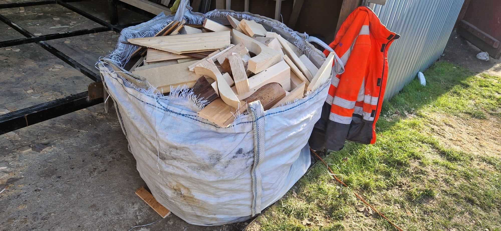 Odpady poprodukcyjne drewna BIGBAG