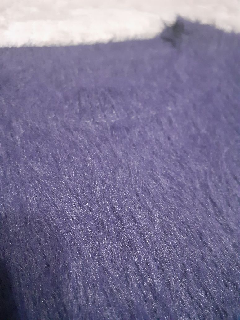 Кофта ангоровая темно-фиолетового цвета