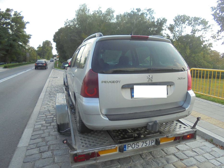 Peugeot 307 SW kombi hak do przyczepy