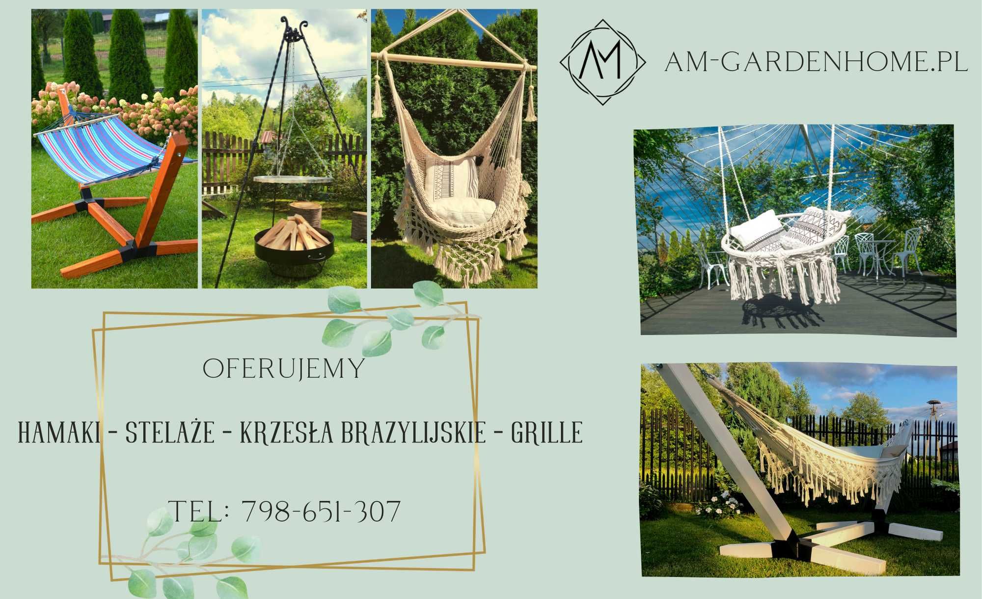 STELAŻ + HAMAK bawełniany boho makrama LEŻAK PREMIUM XXL 94x94 kolory