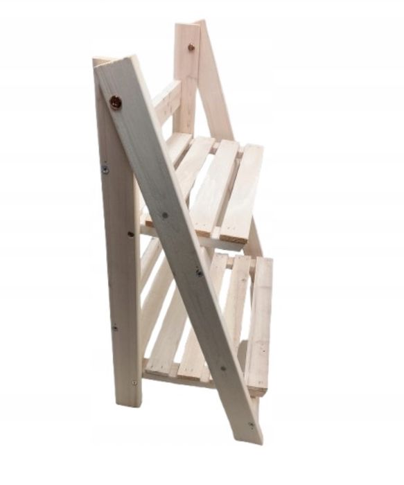 Stojak na kwiarki dwu poziomowy nowy