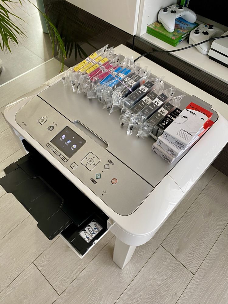 Drukarka skaner Canon MG5753 z zestawem tuszy