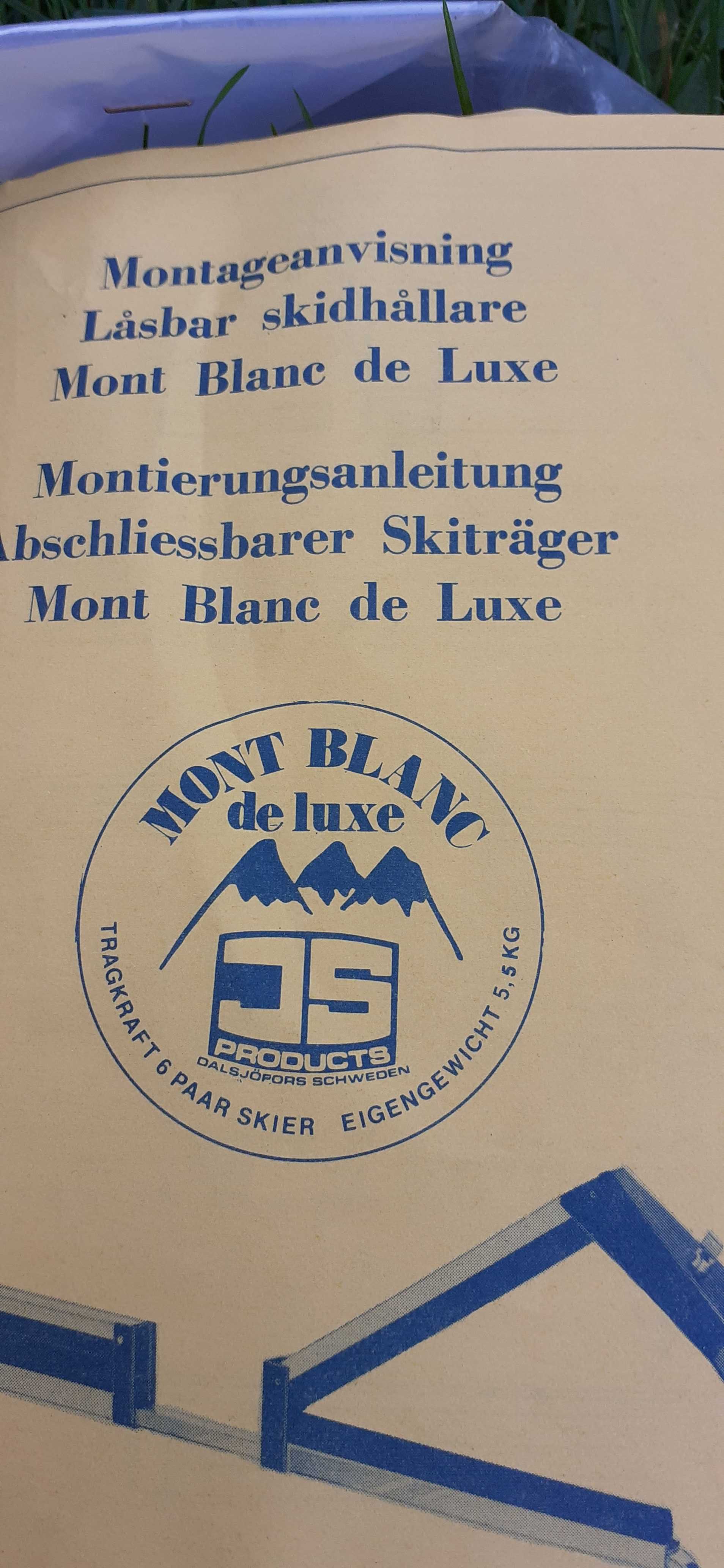 Bagaznik dachowy " MONT BLANC "