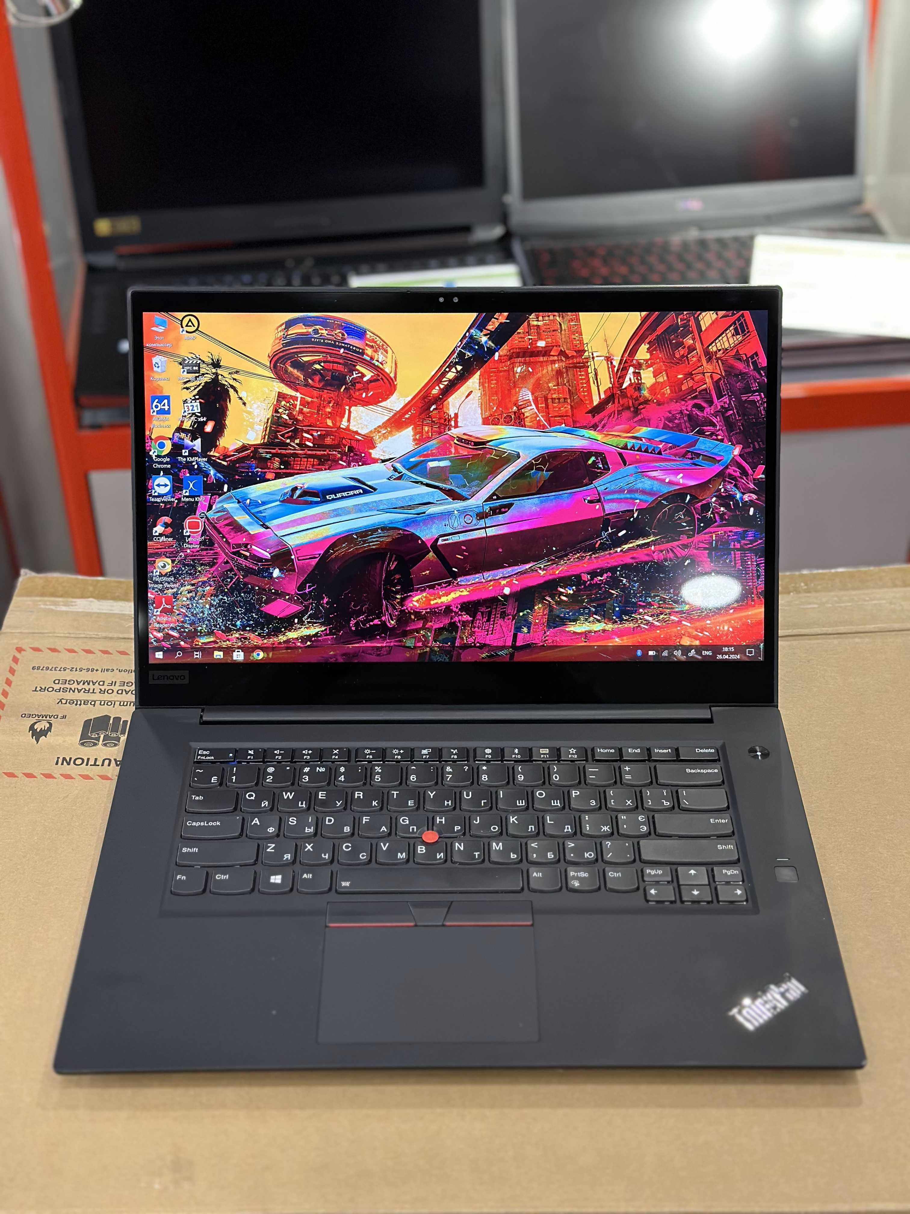 Бізнес ThinkPad X1 Extreme 15.6 4K |i7 8850H| 16GB|SSD 1TB|GTX 1050 ti