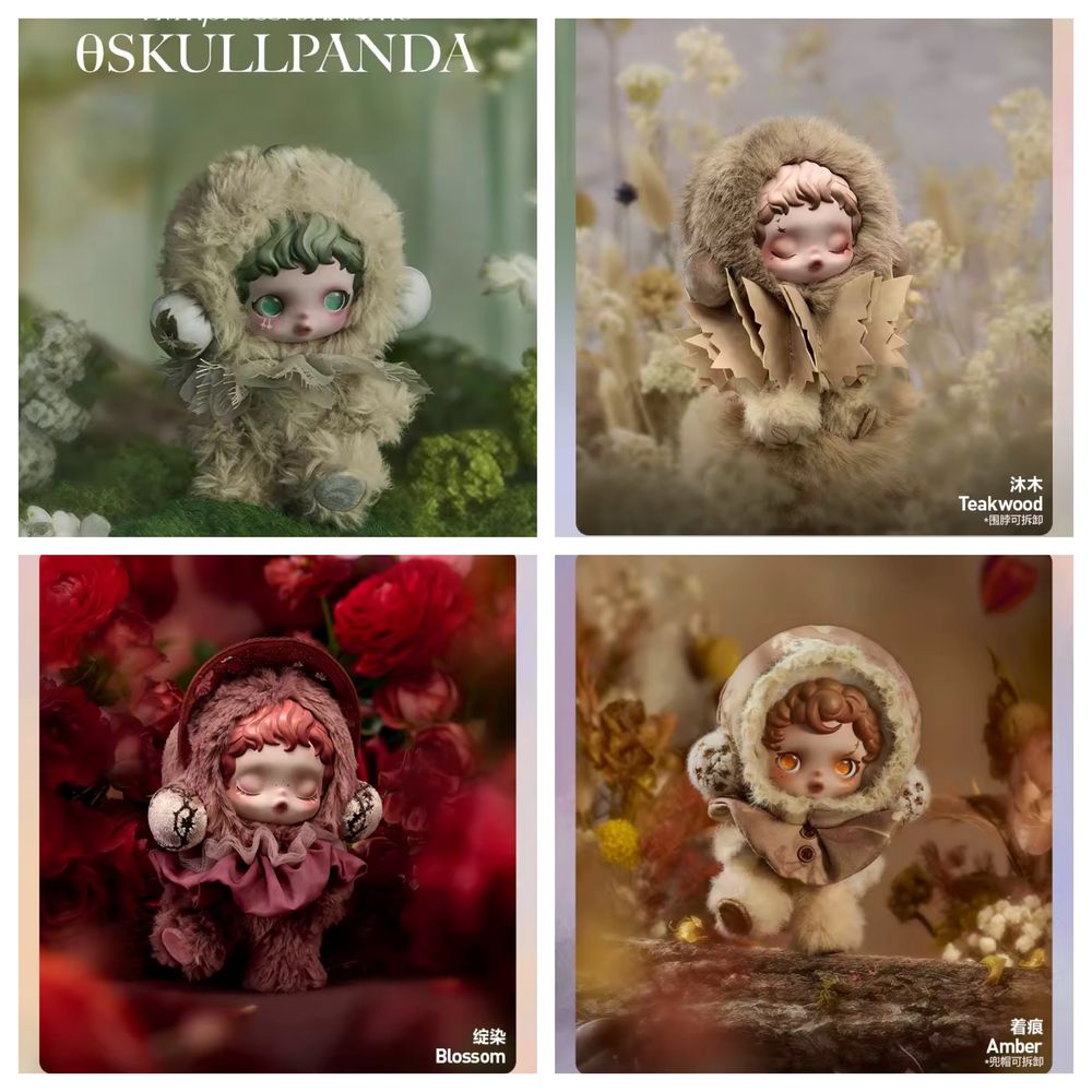 Оригінальна Скулпанда Skullpanda L’impressionnisme Series