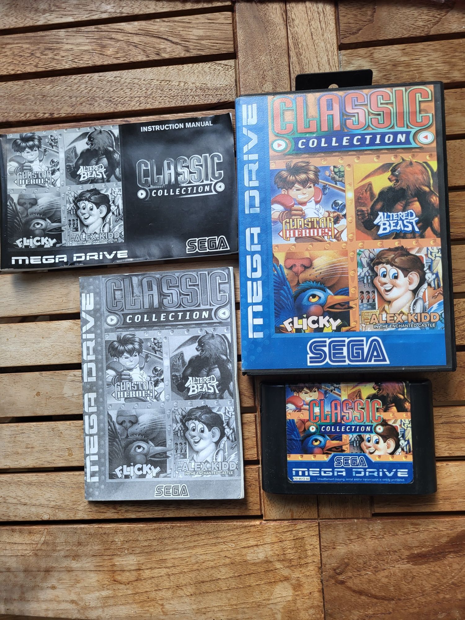 Sega MegaDrive Classic Collection - Completo