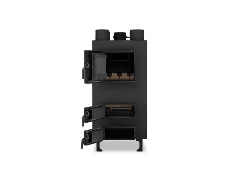 Piec nadmuchowy z nadmuchem dmuchawa HIGHER PN5 o mocy 50 kW
