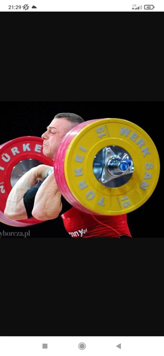 SZTANGA WERKSAN IWF Competition Gryf Olimpijski Zawodniczy