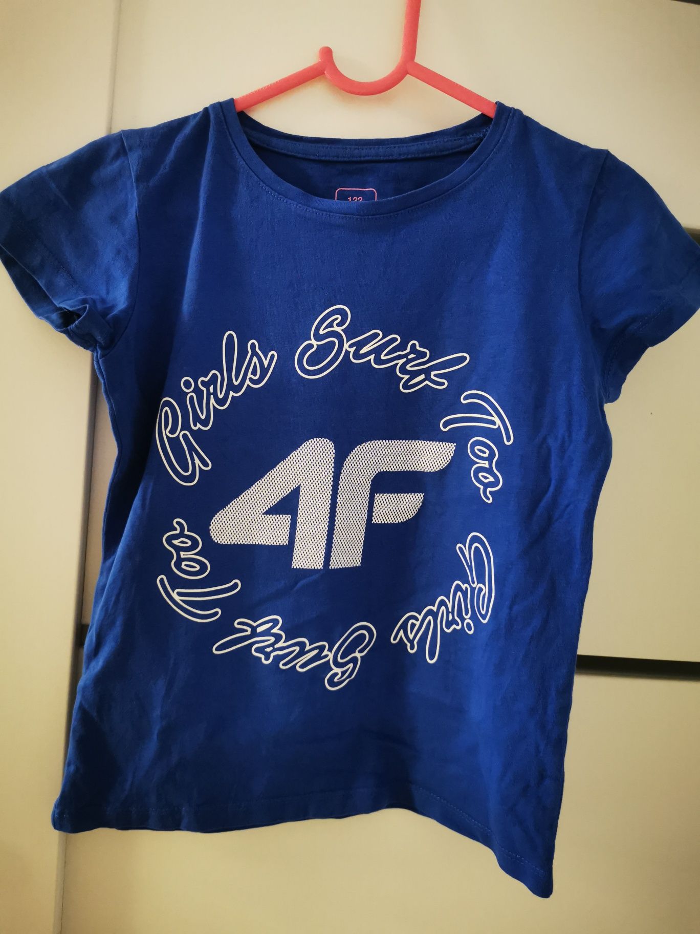 4F T-shirt dla dziewczynki rozmiar 122
