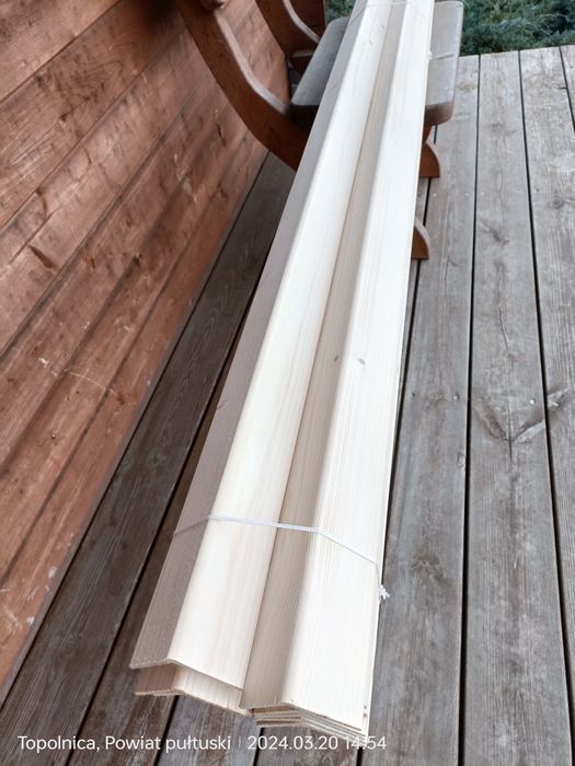 Listwa wykończeniowa ćwierćwalek kątownik narożnik