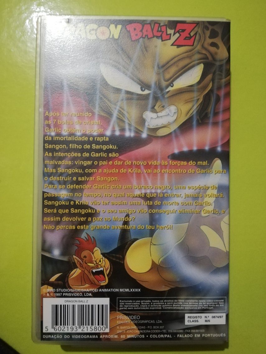 Dragon Ball Z VHS original