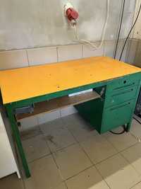 Biurko stół warsztatowy metalowy