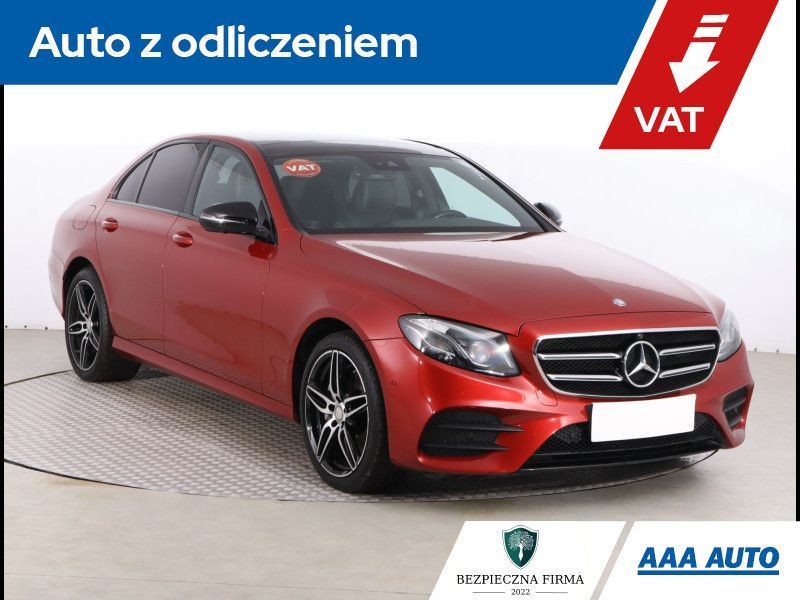 Mercedes-Benz Klasa E E 220 d AMG Paket , Salon Polska, Serwis ASO, 194 KM, Automat,