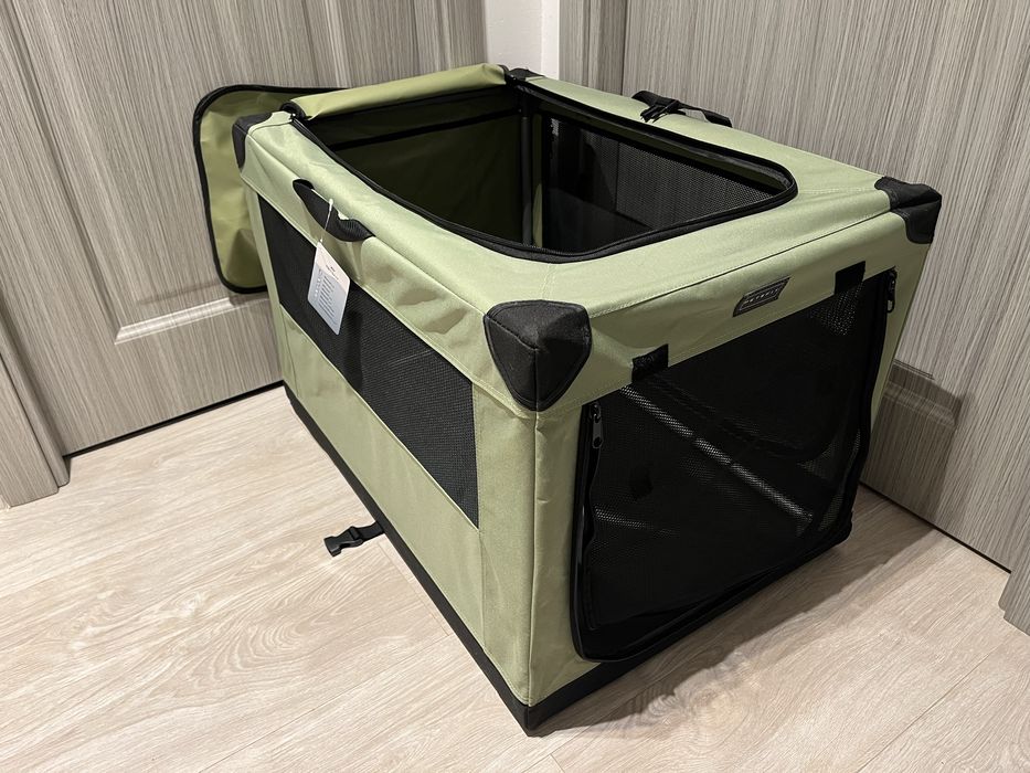 Розкладна клітка бокс для собак та котів