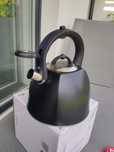 Czajnik z gwizdkiem, czarny, nowe, 3Liter(Anya black 2