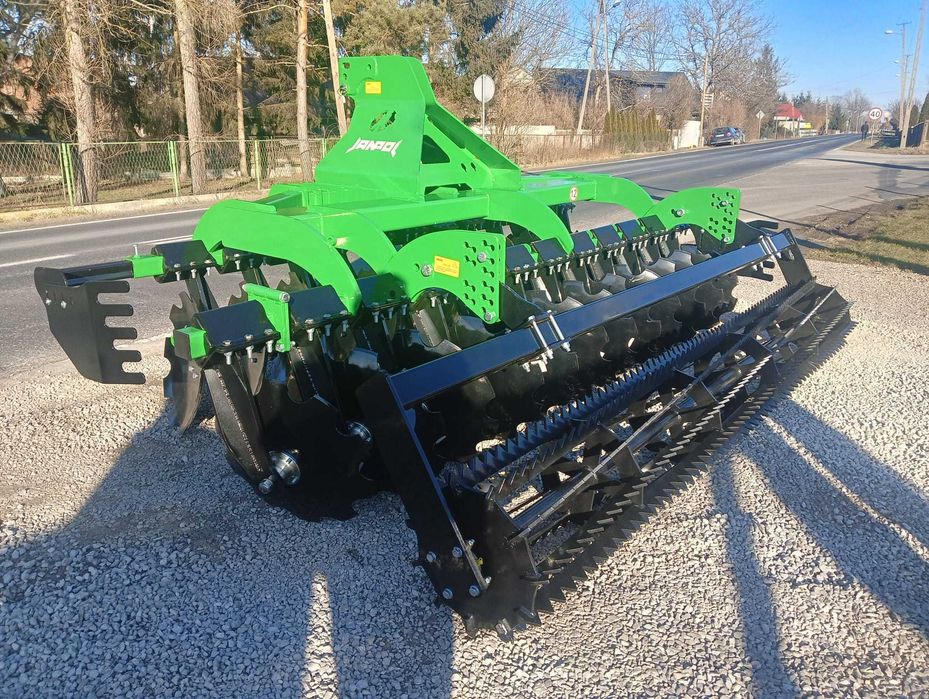 Brona talerzowa 2,5/2,7/3m TALERZÓWKA bez hydropaku daszek CIĘŻKA