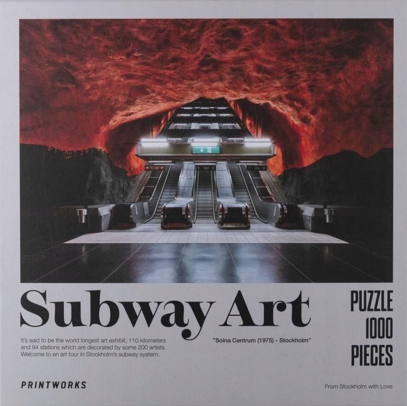 Puzzle 1000 Subway Art Fire, Printworks
