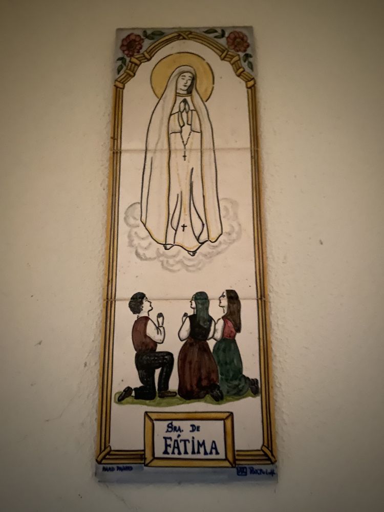 Painel de azulejo - fatima