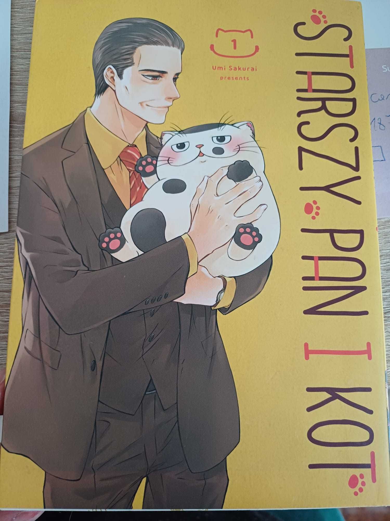 Starszy pan i kot - manga tom 1