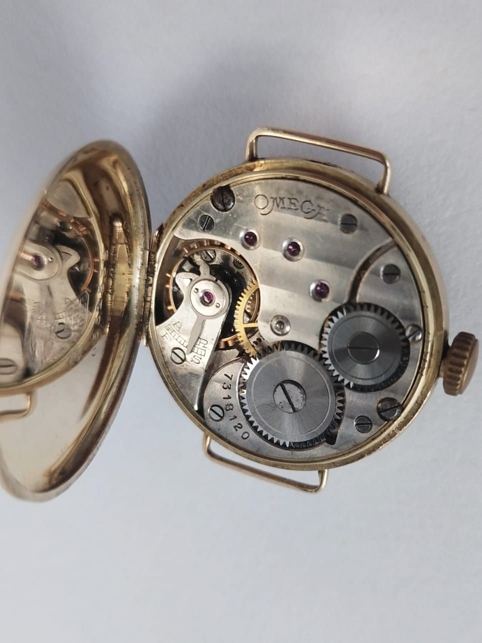Damska złota Omega z lat 30-tych Swiss Made