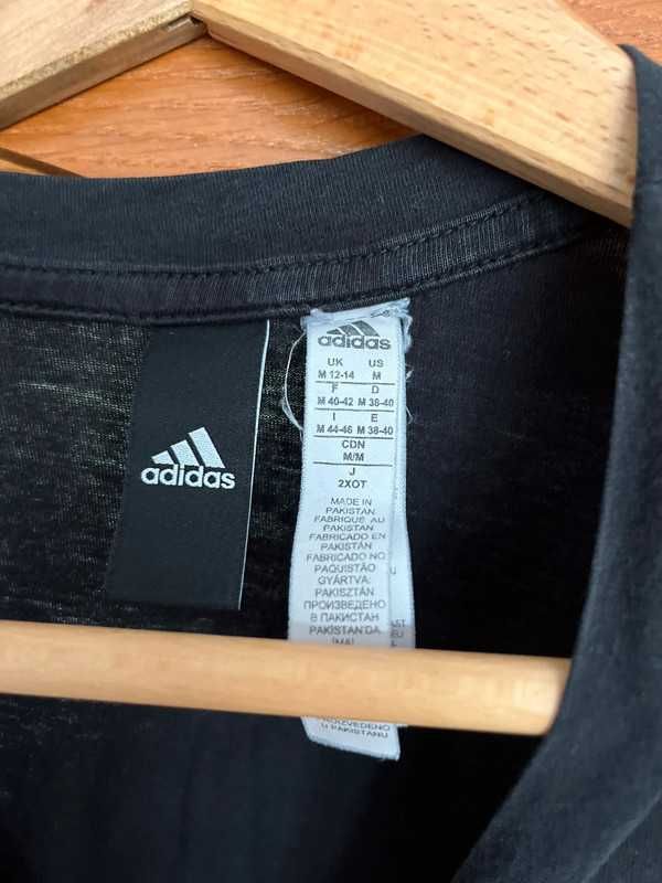 adidas tshirt na siłownie basic koszulka bluzka sportowa sport