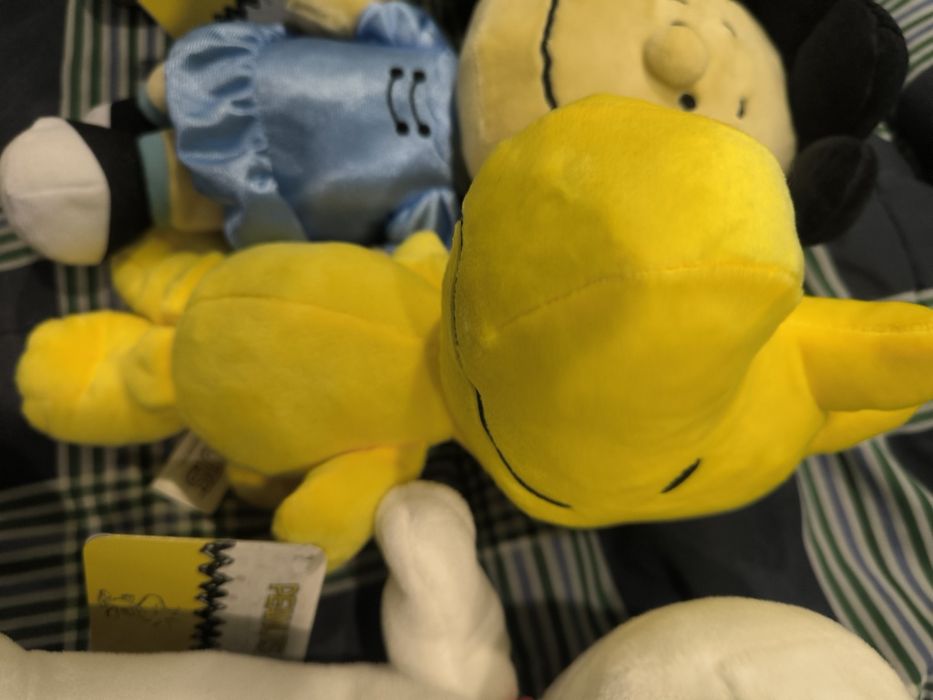 Coleção completa dos peluches da coleção Snoopy / peanuts do auchan