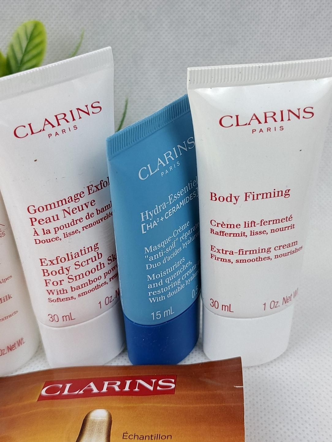 Clarins zestaw kosmetyków okazja nowe double serum