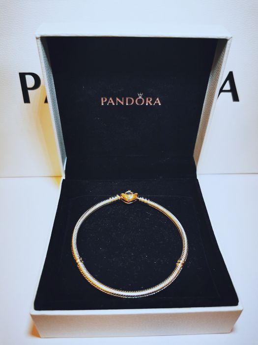 Srebrna Bransoletka Pandora 20 cm