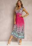 Letnia sukienka maxi Boho rozmiar M