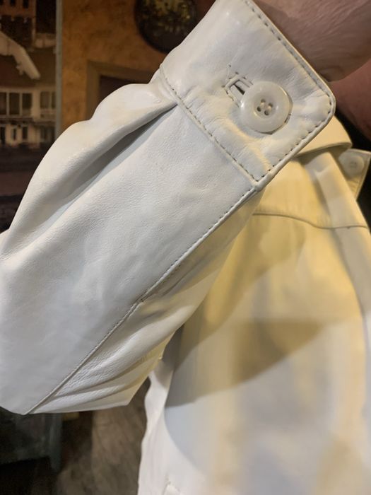 Мужской Кожаный пиджак куртка Franco Pepeti ,Испания 52-54 р.