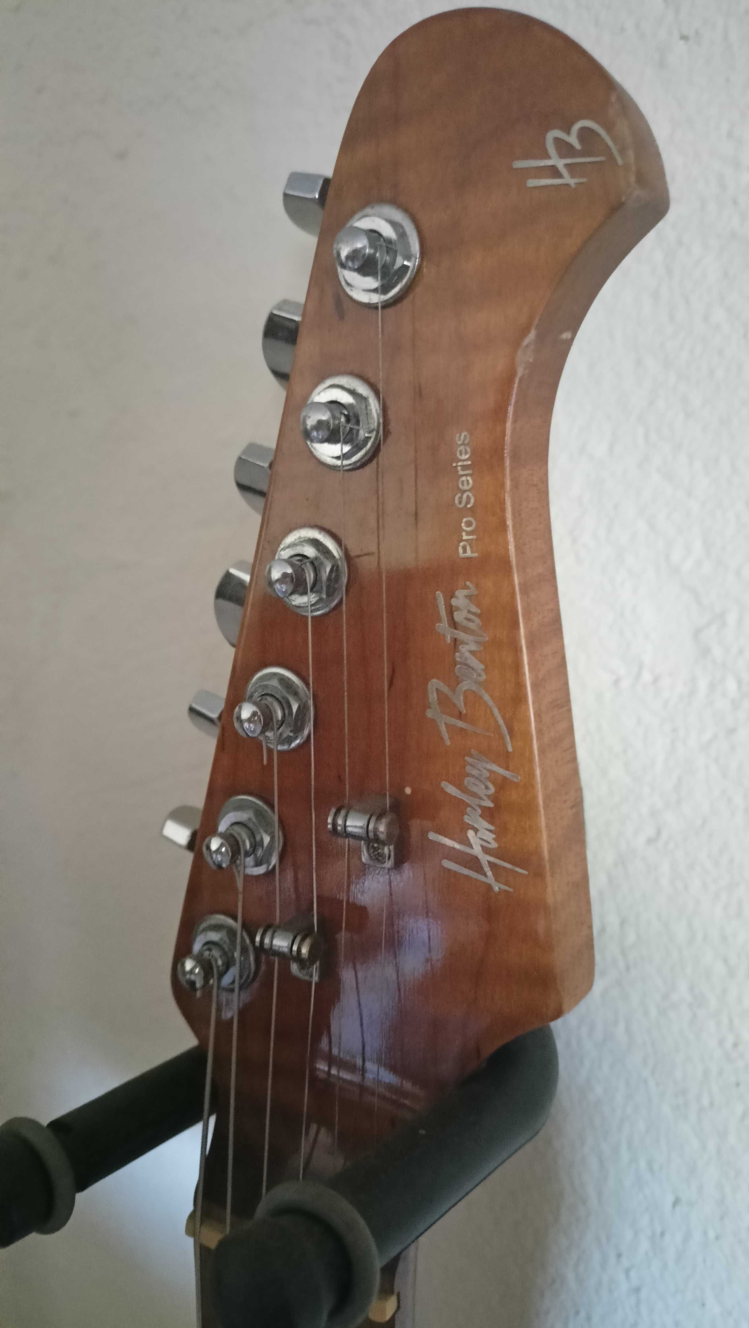 Guitarra Harley Benton Fusion HSH Roasted Maple - Pickups Tonerider