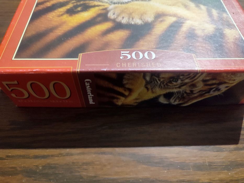Puzzle Castorland 500 el. Cherished - Tygrys z młodym B-52448 (-1)