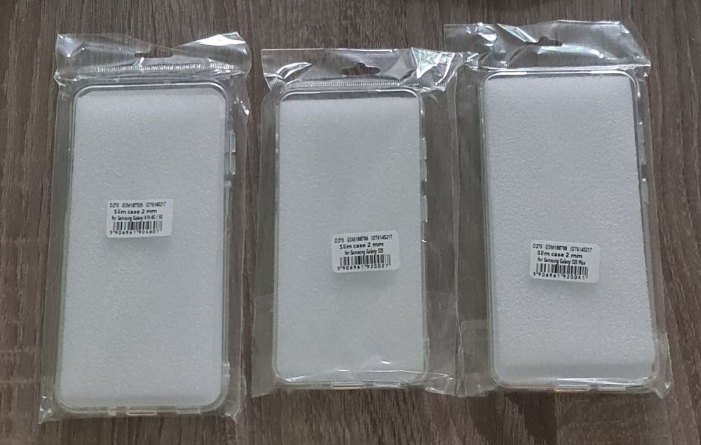 etui Case przezroczyste slim do Samsung: A16 4G/5G A56 S24 FE S25 S25+