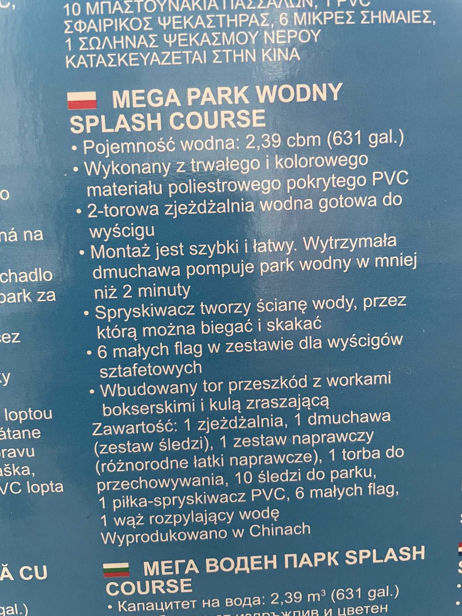 Nowy Ogromny Wodny Plac Zabaw Bestway H2O GO 7.1m Zjezdzalnia Jaworzno