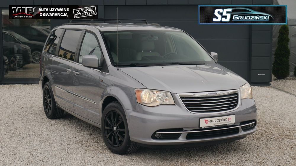 Chrysler Town & Country Navi+PDC+Skóra+7os+Gwarancja+Full
