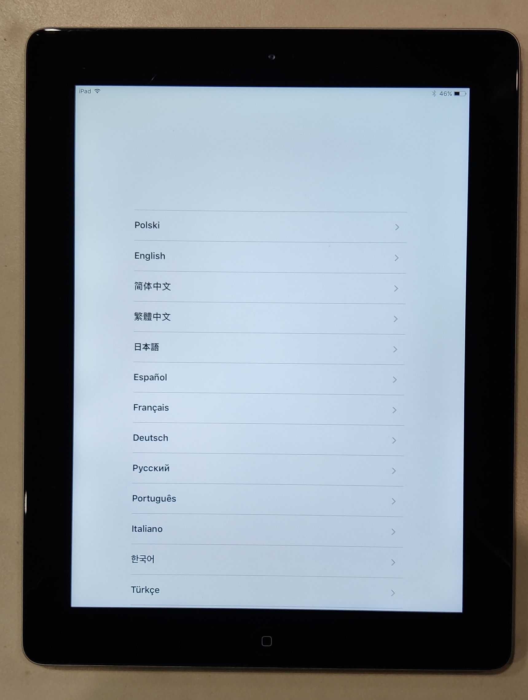 Apple iPad 4 16GB WIFI - wyświetlacz