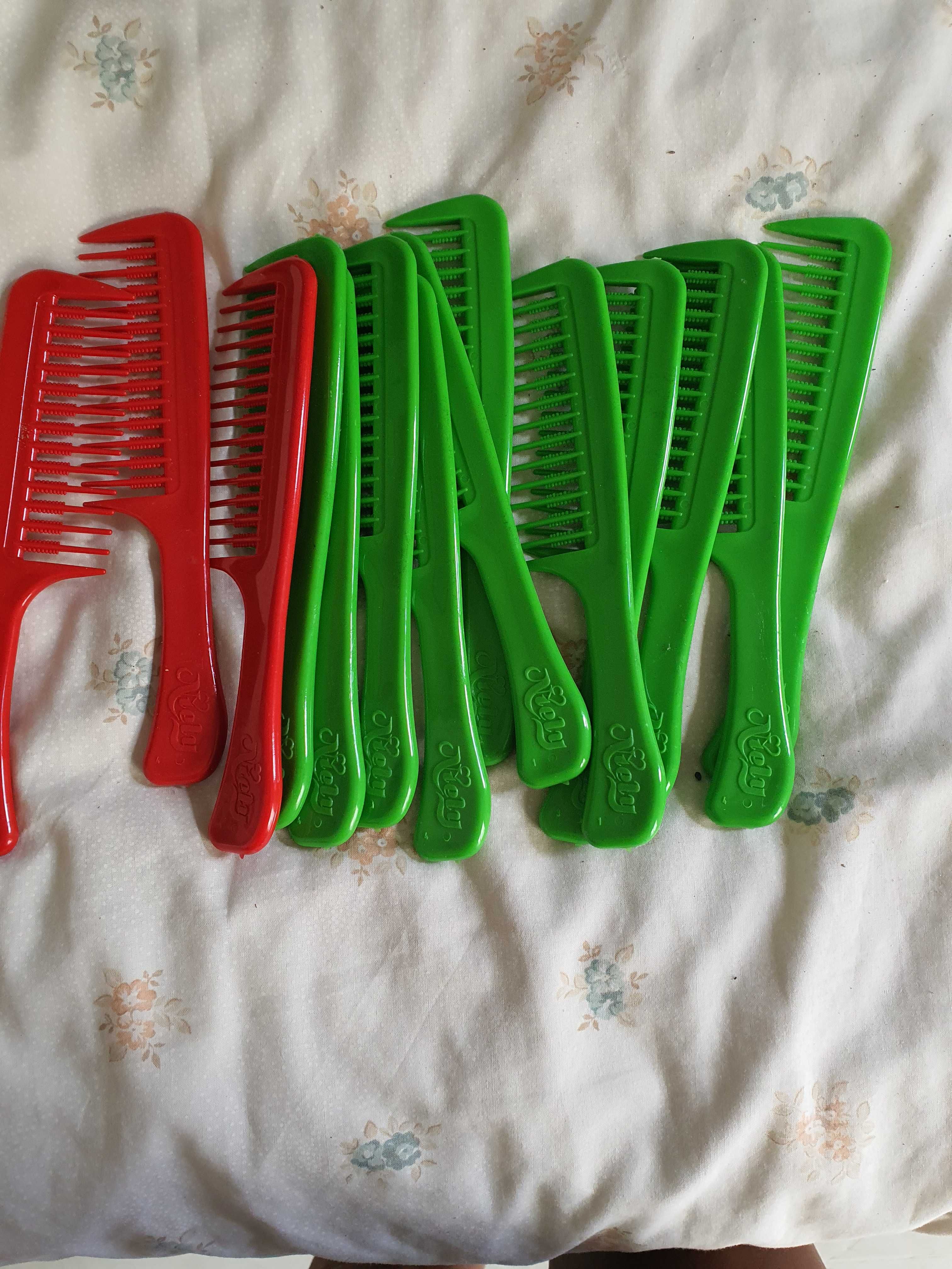 Pente para cabelo em plastico serrilhado jacaré