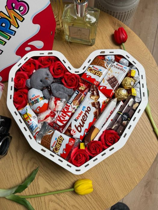 Солодкий подарунковий бокс – оригінальний сюрприз