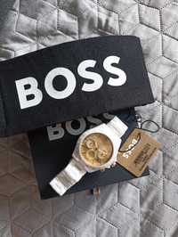 Zegarek damski biały Hugo Boss   NOVIA