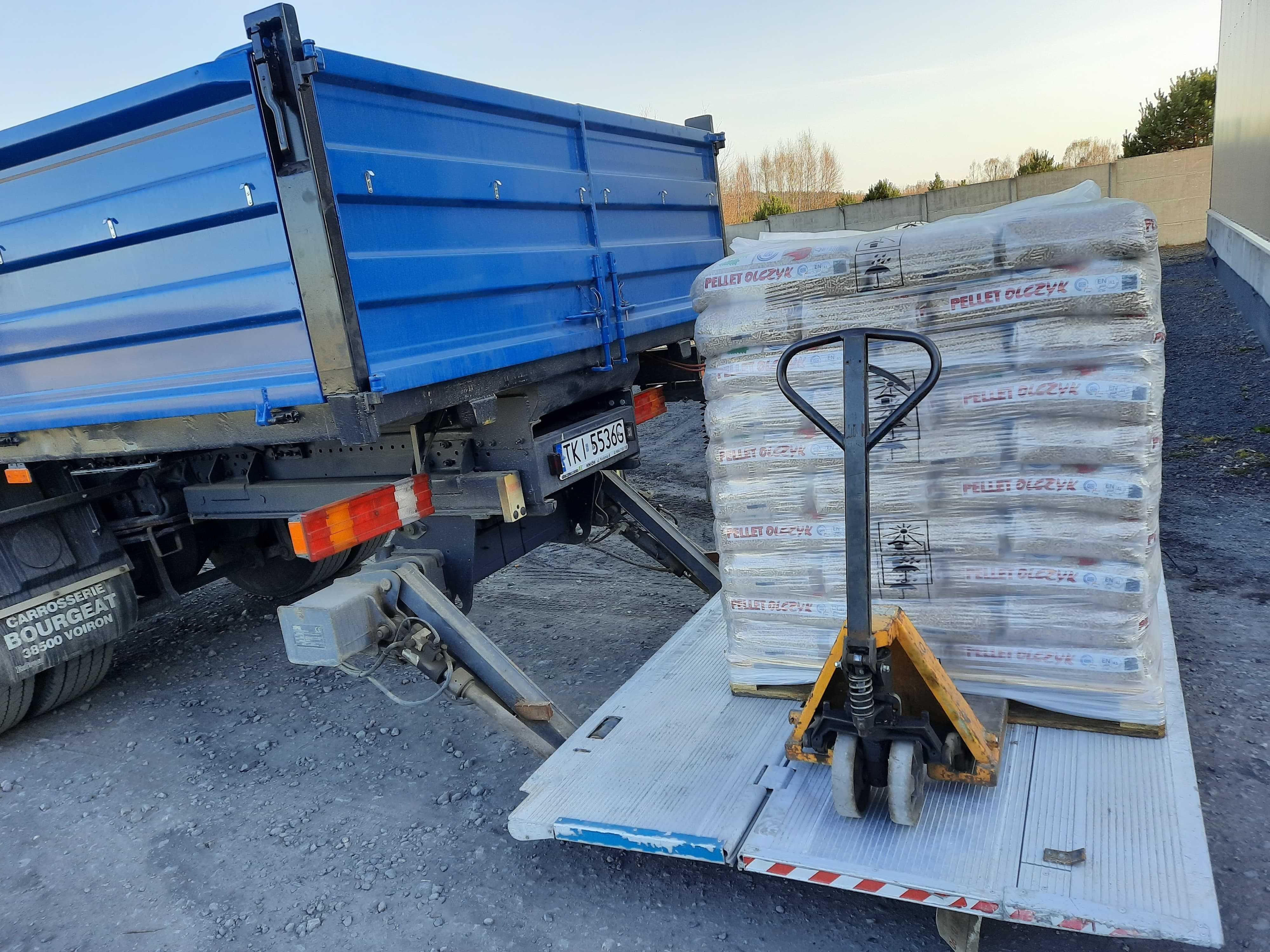 Pelet Pellet Barlinek Olczyk A1 ENplus DINplus Transport HDS