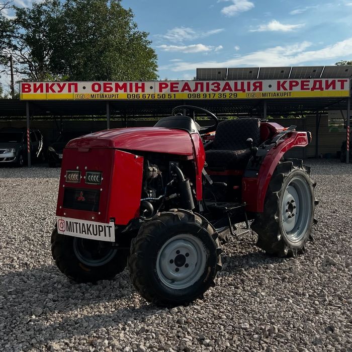 Трактор Mitsubishi MT165 4х4 +фреза